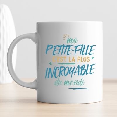 Mug personnalisé : Petite-fille la plus...