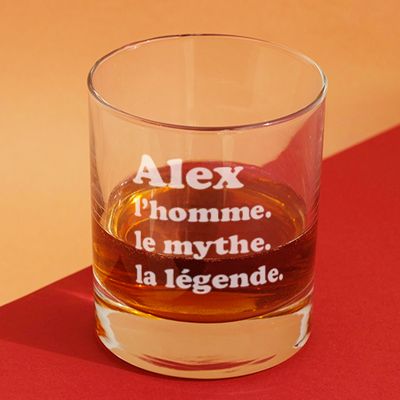 Verre à whisky personnalisé - Légende