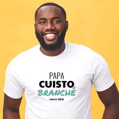 T-shirt personnalisé homme - Texte