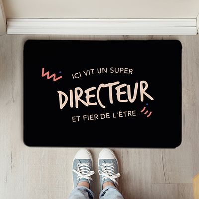 Paillasson personnalisé - Directeur