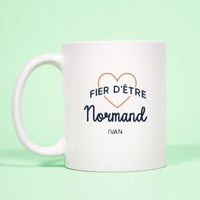 Mug personnalisé - Fier d'être Normand