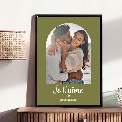 Affiche personnalisée - Instantané d'Amour