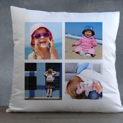 Coussin personnalisé - 4 Photos