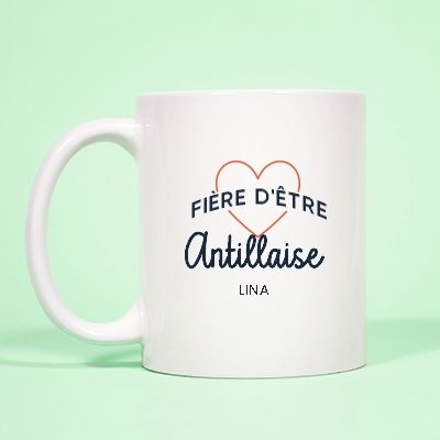 Mug personnalisé - Fière d'être Antillaise