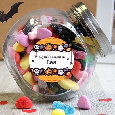 Bonbonnière Personnalisable - Halloween
