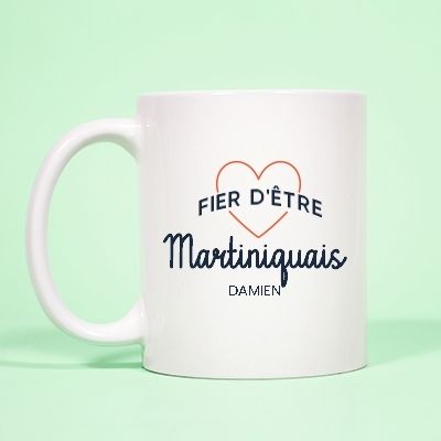 Mug personnalisé - Fier d'être Martiniquais