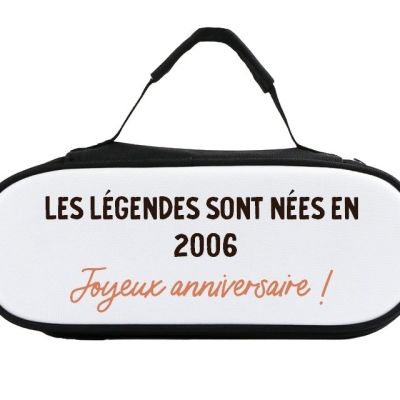 Sacoche de pétanque message générique année 2006