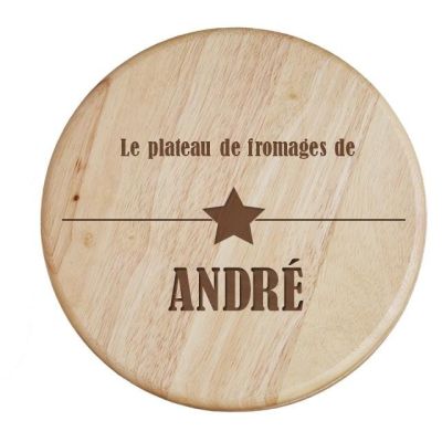 Set à fromage personnalisé pour un André