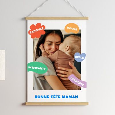 Affiche personnalisée - Eclats de Couleurs