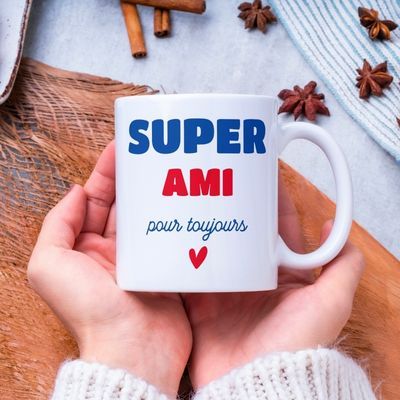 Mug personnalisé - Super Ami 