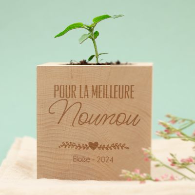 Ecocube personnalisé - Maîtresse, Maître, ATSEM, Nounou