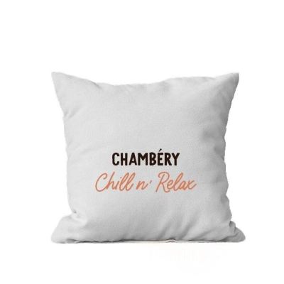 Coussin personnalisé Chambéry