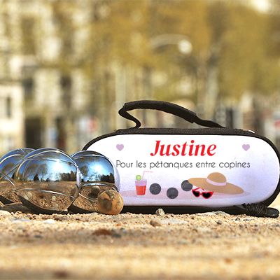 Sacoche de pétanque personnalisée - Femme