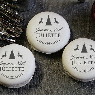 Macarons Table de Noël