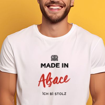 Tee shirt personnalisé homme - Made In Alsace
