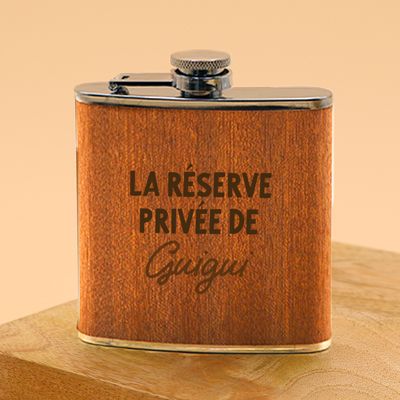 Flasque personnalisée - Message