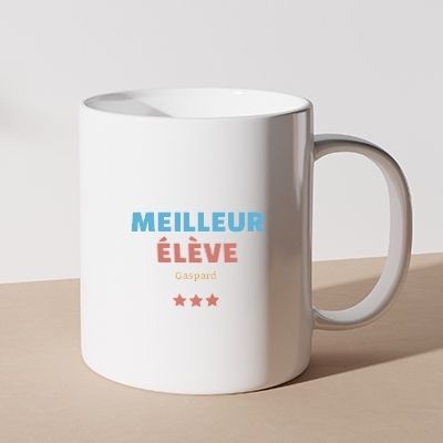 Mug personnalisé - Meilleur Élève