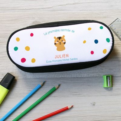 Trousse d'école personnalisable - Collection Animaux