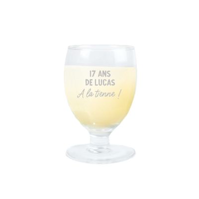 Verre à ricard ou pastis homme 17 ans
