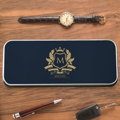 Trousse métal Blason