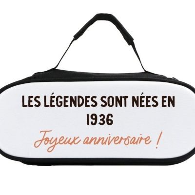 Sacoche de pétanque message générique année 1936