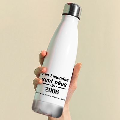 Gourde personnalisée - Les Légendes sont nées en 2006