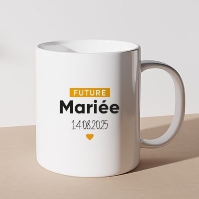 Mug personnalisé - Future mariée