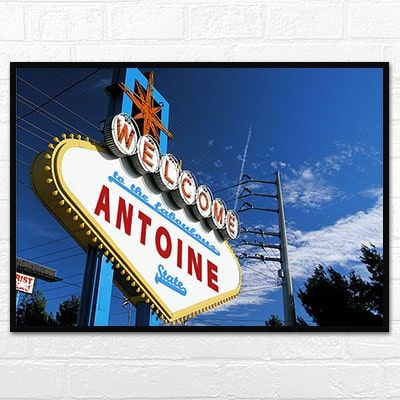 Affiche personnalisée prénom - Las Vegas