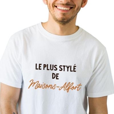 T-shirt homme personnalisé Maisons-Alfort