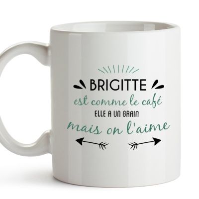 Mug personnalisé pour une Brigitte