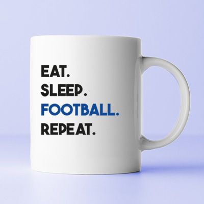 Mug personnalisé - Message Football