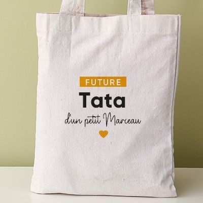 Tote bag personnalisable - Future tata