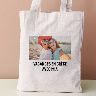 Tote bag personnalisé - Photo