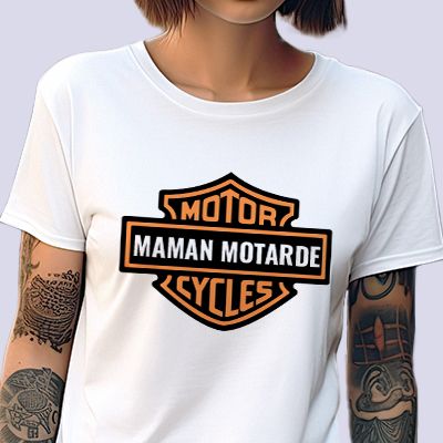 T-shirt femme personnalisé - Biker
