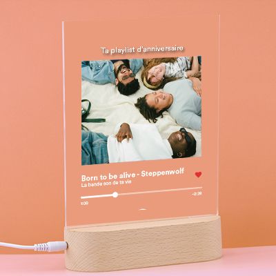 Lampe 3D personnalisée - Spotify