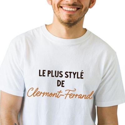 T-shirt homme personnalisé Clermont-Ferrand