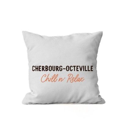 Coussin personnalisé Cherbourg-Octeville