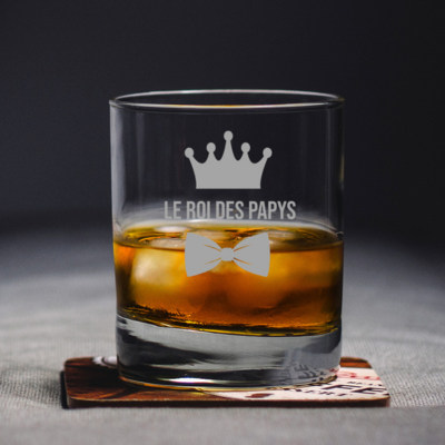 Verre à whisky - Le roi des papy