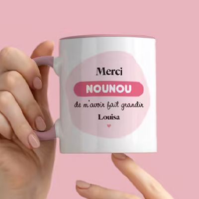 Mug personnalisé nounou - Photo