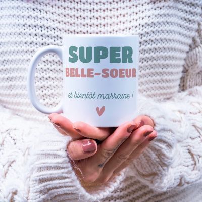 Mug personnalisé - Super Belle-Sœur