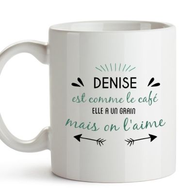 Mug personnalisé pour une Denise