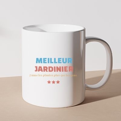 Mug personnalisé - Meilleur Jardinier