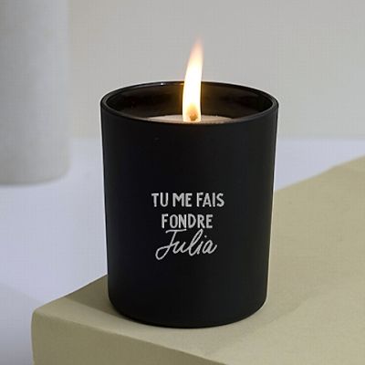Bougie personnalisée - Message