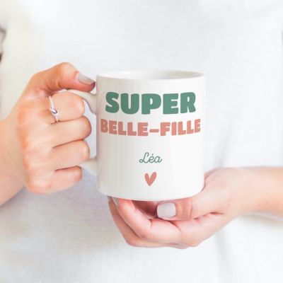 Mug personnalisé - Super Belle-Fille