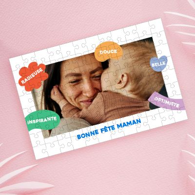 Puzzle personnalisé - Eclats de Couleurs