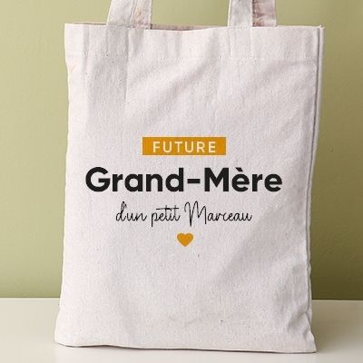 Tote bag personnalisable - Future grand-mère
