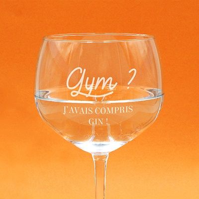 Verre à cocktail personnalisé