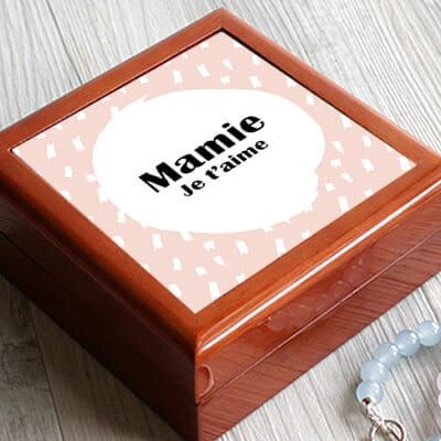 Boite à bijoux Personnalisable - Confettis