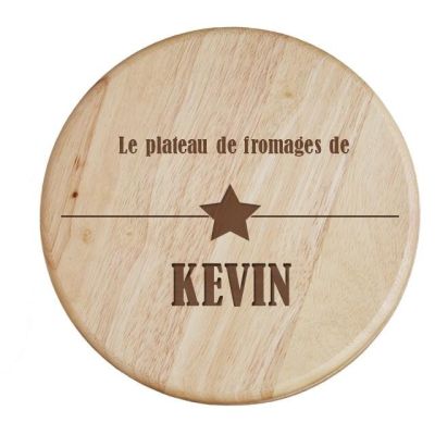 Set à fromage personnalisé pour un Kevin