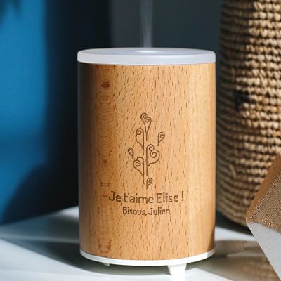 Diffuseur d'huile essentielle personnalisable - Nuages